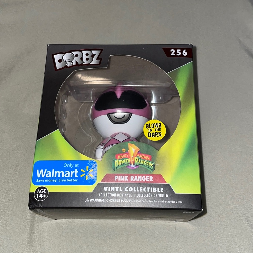 Funko Dorbz Might Morphin Power Rangers Glow in the Dark Pink Ranger